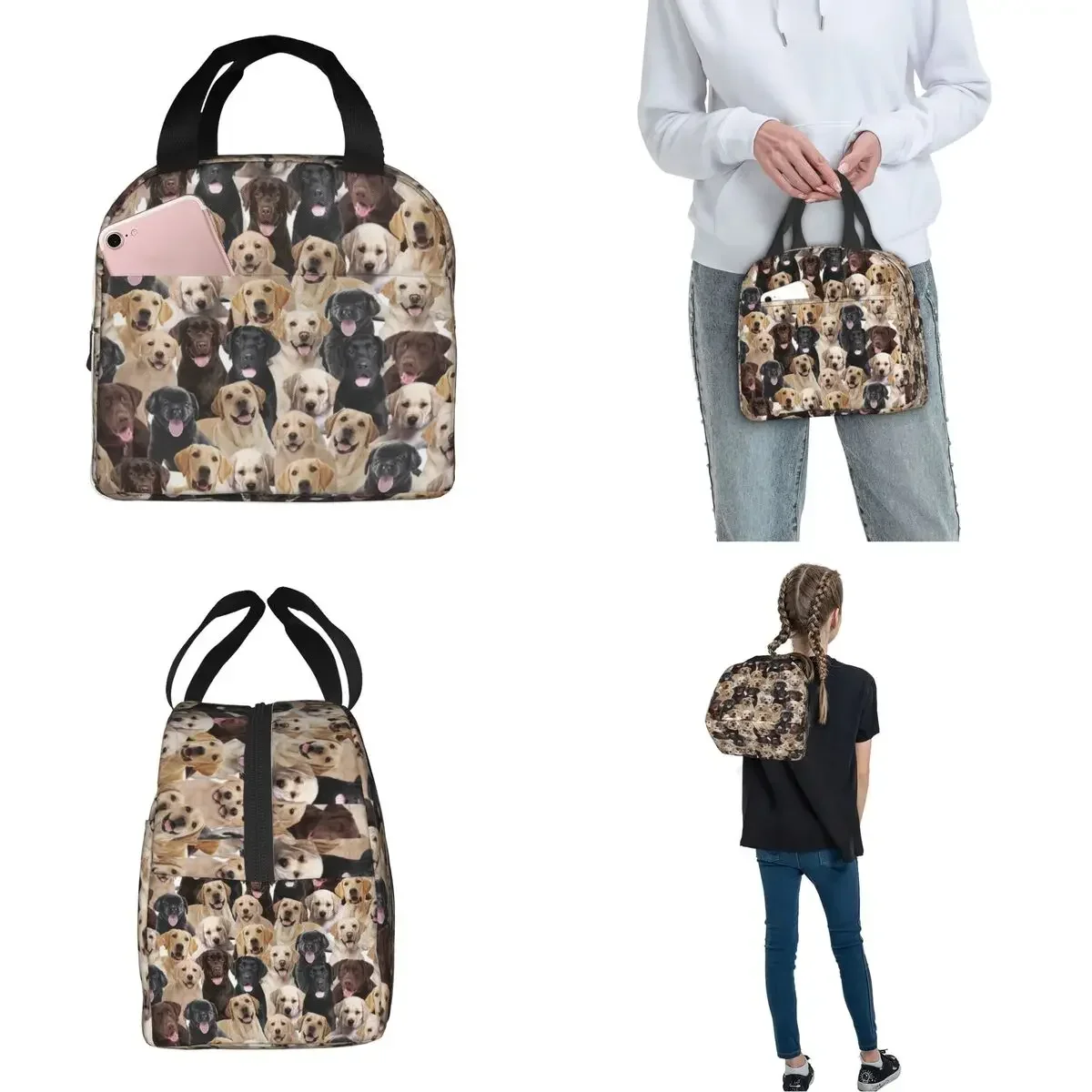 حقيبة غداء معزولة على شكل كلب  - مراجعة Tote Bag Sublimation وسعره