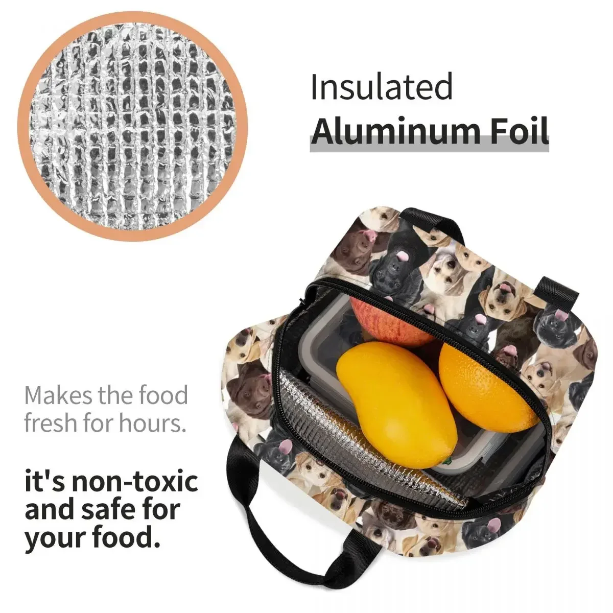 حقيبة غداء معزولة على شكل كلب  - مراجعة Tote Bag Sublimation وسعره