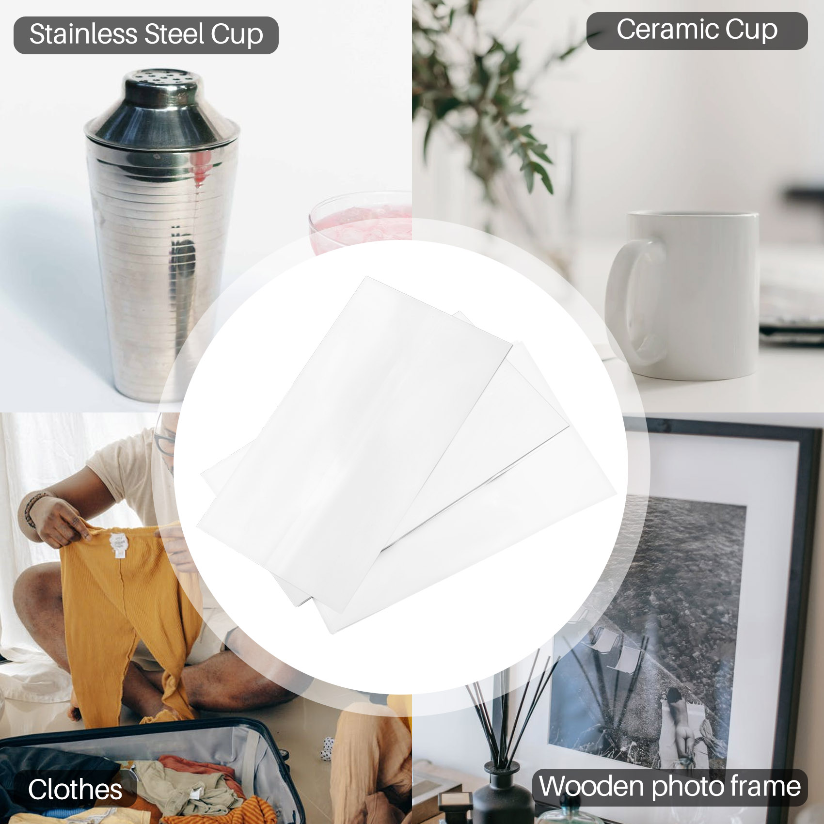 أغلفة تغليف حراري للطباعة بالت - مراجعة Sublimation Mug White وسعره
